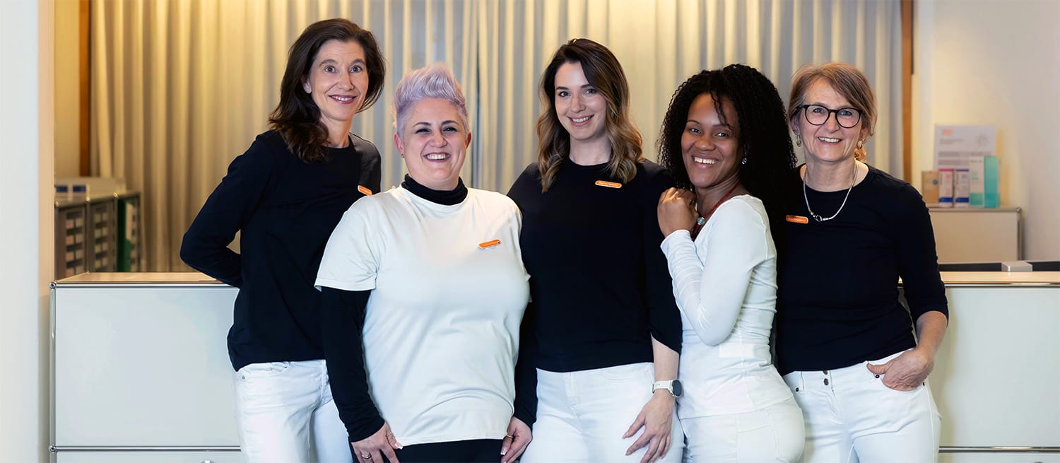 MPA Team im Hautarzt Zentrum Liestal